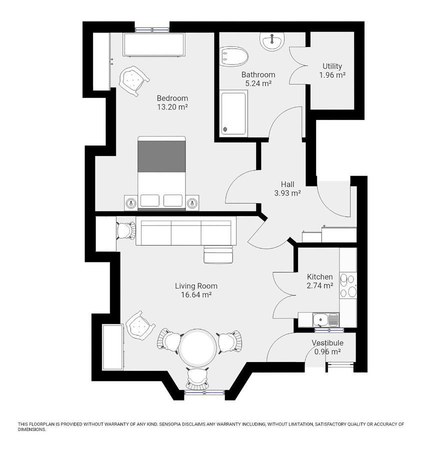 The Garden Square - Unique Luxury In Historic Garden Square - Ideal For 2 People *